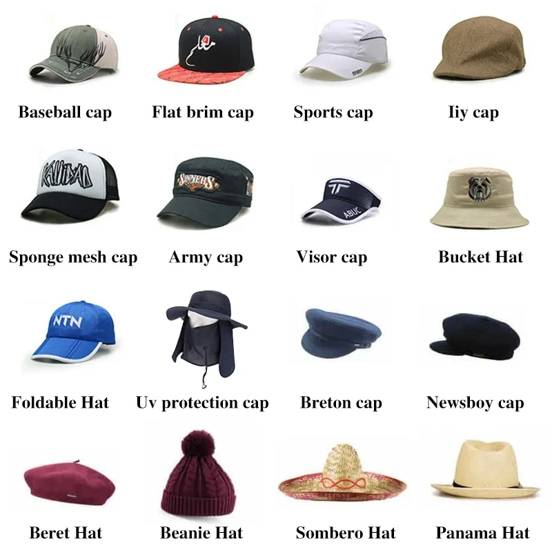 قبعة صيد بالليزر مشعة من الشمس قبعة بيسبول قبعة مخصصة قبعة كورية من ورق دك بلورية للرجال والنساء
