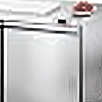 Table de préparation réfrigérée professionnelle en acier inoxydable, station de travail de stockage à froid sous comptoir pour cuisine de restaurant
