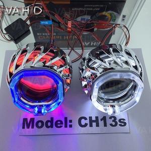 <strong>Bi</strong> <strong>Xenon</strong> Angle Eye Devil Eye 12V 35W Car Motorcycle Headlight Bulb HID Projector Lens - Product Image 4