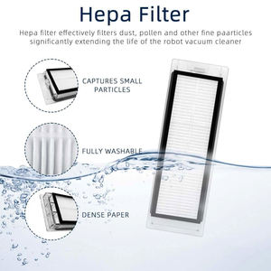 Filtre Hepa adapté pour <span class=keywords><strong>Xiaomi</strong></span> <span class=keywords><strong>Roborock</strong></span> <span class=keywords><strong>Q7</strong></span> <span class=keywords><strong>Plus</strong></span> <span class=keywords><strong>Q7</strong></span> <span class=keywords><strong>Max</strong></span> + Robot aspirateur pièces de rechange - Product Image 2