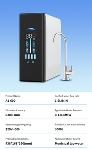 ระบบ<span class=keywords><strong>กรอง</strong></span><span class=keywords><strong>น้ำ</strong></span>อัลคาไลน์แบบออสโมซิสย้อนกลับ 7 ขั้นตอน Purey 600 GPD สำหรับติดตั้งใต้ซิงค์ในบ้าน - Product Image 6