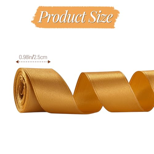 Cinta de Raso Roja al por Mayor de 1.5 Pulgadas (4 cm), Rollo de 50 Yardas (100 cm) para Ramos de Rosas - Product Image 3