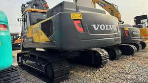 Excavatrice sur chenilles Volvo EC350DL d'occasion de 35 tonnes avec moteur, boîte de vitesses, PLC, moteur et pompe hydraulique, faible nombre d'heures de fonctionnement, prix réduit - Product Image 3