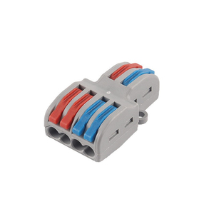 SPL <b>Quick</b> Wiring Cable <b>Connector</b> Butt Terminal Connectors 2 in 4 Out Lever Nut Wire Connectors - Product Image 2