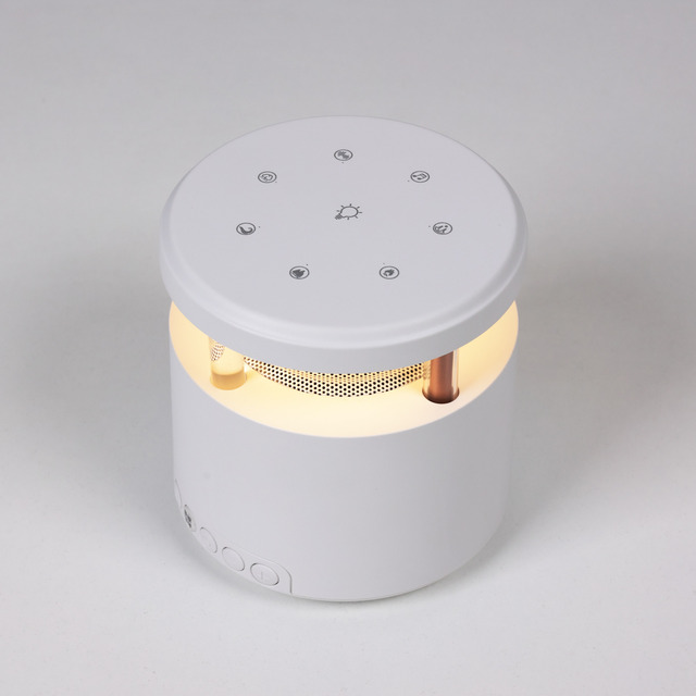 USB Powered White Noise Sound Machine Natural Soothing Effect for Sleep Therapy Office Privacy Meditation-for Adults Babies
