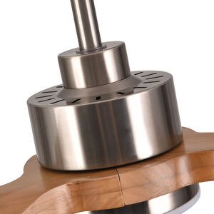 # 3422 Hot Sale 52-Inch Massief Houten Bladen DC Motor Moderne Minimalistische LED Plafondventilator met Licht Afstandsbediening Ventilo De <span class=keywords><strong>Lux</strong></span> - Product Image 5