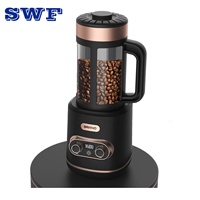 Machine à torréfier le café électrique à température réglable, torréfacteur à air chaud pour grains de café avec écran LED