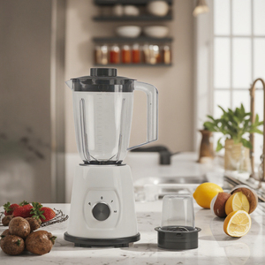 Batidora de mesa eléctrica nueva DAEWOO 1.5L decoración del cuerpo de plástico hoja desmontable 4 cuchillas jugo de fruta 2 velocidades pulso antideslizante - Product Image 3