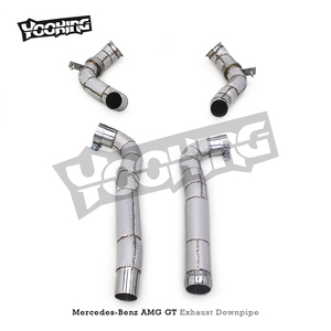 Werks-Auspuffkrümmer-Fallrohr für Mercedes-Benz AMG GT/GTS 4.0T 2014-2023 SS304 Free Flow DownPipe-Abgasanlage - Product Image 3
