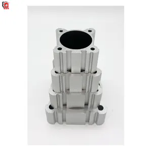 DSBC serie a base di cilindro cilindro 163403 DSBC tubo cilindro pneumatico ad azione singola estruso profilo in alluminio anodizzato