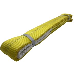 1-10 톤 플랫 리프팅 슬링 끝없는 유형 이중 플라이 폴리에스터 웨빙 슬링 강화 리프팅 눈 리프팅 및 리깅 - Product Image 3