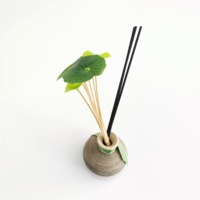 Diffuseur de parfum rétro de luxe personnalisé en pot de céramique, avec huiles essentielles naturelles, parfum longue durée, écologique et sans alcool