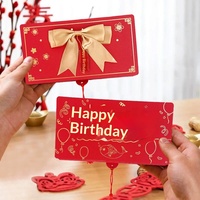 Carte de vœux créative pliable et extensible, style musical 3D, pour anniversaire, surprise, cadeau pour amis
