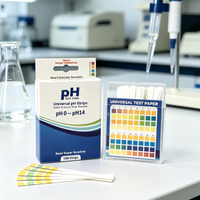 Bandelettes de test de pH universelles, papier de test de pH 0-14
