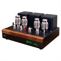 Mona Yeni Gelen KT88 Tüp Amplifikatör 7 Tüp 2024 Demir Ev Ses Sistemi 2.0 12W*2 15Hz-45kHz Özel Tasarım 220V