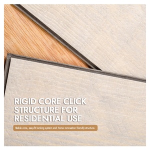 Lantai Klik SPC 6mm Motif Kayu Alami untuk Rumah Tinggal di Amerika Utara - Product Image 3