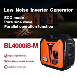 เครื่องกำเนิดไฟฟ้าพกพา OEM/ODM รุ่น BL4000iS-M 3.3kw เครื่องกำเนิดไฟฟ้าดิจิตอลแบบพกพา เงียบพิเศษ ใช้เชื้อเพลิงเบนซิน รูปแบบคลื่นไซน์บริสุทธิ์ BL4000iS-M เงียบ - Product Image 4
