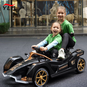 Go-kart Elettrico per Bambini e Adulti, Auto a Quattro Ruote per Ragazzi e Neonati, Macchina da Corsa a Due Posti con Funzione Drift - Product Image 6