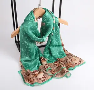 New scarf shawl French elegant ladies with all the fashion necklaces to gift silk scarves silk scarves wholesale