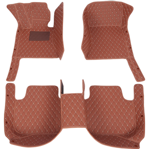 Alfombrillas de coche universales y duraderas de piel auténtica para Jetta, <span class=keywords><strong>Arteon</strong></span>, T-Roc, para todas las estaciones, ¡recién llegadas y en oferta! - Product Image 1