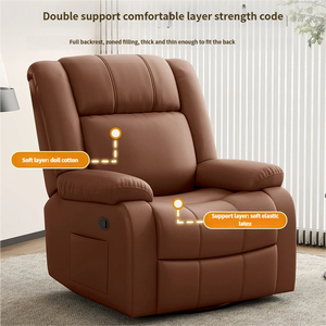 Sillón reclinable de masaje de comodidad Premium, sofá individual de cápsula espacial para relajación - Product Image 2