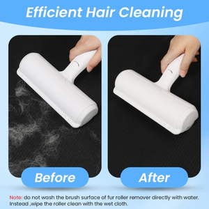 Reusable Pet Hair Remover Roller Eco-Friendly Dog Cat Lint <b>Brush</b> Portable Washable Pet Grooming Tool for <b>Carpet</b> Sofa - Product Image 4