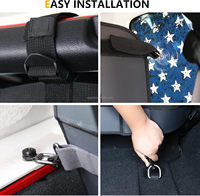 Filet universel de protection de barrière de chien d'accessoire intérieur de voiture en nylon pour le coffre arrière de véhicule filet isolé pour animaux de compagnie sécurité d'abord