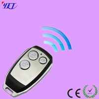 YET049 Nouvelle télécommande universelle 3 boutons pour ouvre-porte de garage 433 MHz, télécommande pour volet roulant à code d'apprentissage personnalisable