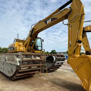 Excavadora Anfibia Usada Caterpillar CAT320 de 20 Toneladas, Excavadora Hidráulica para Dragado, Maquinaria de Construcción en Venta - Product Image 1