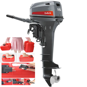 Moteur hors-bord essence 2 temps 15 CV 6B4 E15DML pour bateaux et navires - Nouveauté 2024 - Vente Flash - Product Image 3