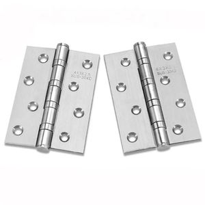 Charnière de porte de meuble en acier inoxydable haut de gamme, personnalisée, multifonctionnelle, à grand angle, avec amortisseur, pour porte en bois - Product Image 3