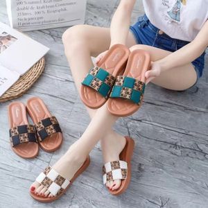Sandalias de Verano para Mujer, Antideslizantes, Punta Abierta, Suela Suave, para Exteriores, Diseño Ligero y Moderno, Estilo Chanclas, Punta Cuadrada, para Otoño - Product Image 6