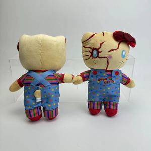 Offre Spéciale – Peluche KT d'<span class=keywords><strong>Halloween</strong></span> de 8 pouces, jouet en peluche chat, décoration de bouquet, fournitures de fête, poupées en peluche Chucky <span class=keywords><strong>pour</strong></span> <span class=keywords><strong>Halloween</strong></span> - Product Image 4