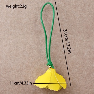 Diseño Creativo 2026, Decoración de Verano, Regalos de Recuerdo, Accesorios de Moda para Mujer, Bolso de Mano de Cuero PU Suave con Forma de Tulipán - Product Image 6