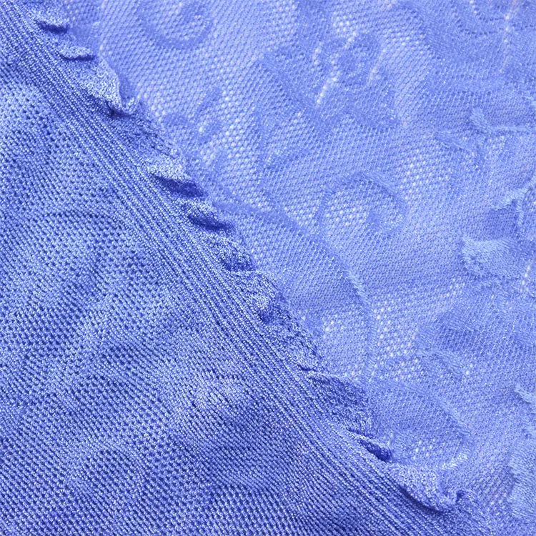 Nylon Spandex Fabric Nylon Spandex Luxury Embroidery Lace Fabrics For Dress And Underwear
