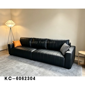 Divano in Pelle PU di Alta Qualità, Stile Nordico di Lusso, Moderno e Semplice per Soggiorno, Vendita all'Ingrosso - Product Image 3