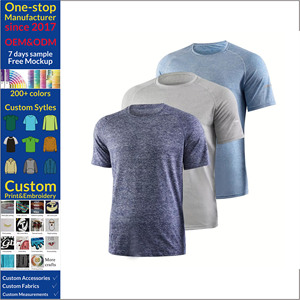 <span class=keywords><strong>T</strong></span>-Shirt da Corsa Personalizzate, Motivo Uniforme, Casual, Sportive, Magliette Performance per Uomo - Product Image 1