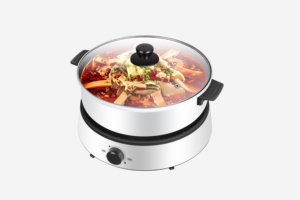 Nhà cung cấp nhôm multicooker Nồi hấp điện với sưởi ấm tự động và điều khiển số chafing món ăn cooktops - Product Image 4