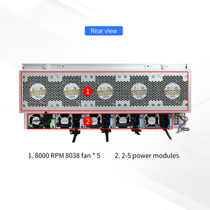 เซิร์ฟเวอร์แบบติดตั้งบนแร็ค SV6-CP-I4D612 CEACENT 4U12 DISK Intelligent Computing AI Rackmount Server 4U <span class=keywords><strong>GPU</strong></span> Server แบบสองเส้นทางประสิทธิภาพสูง - Product Image 3