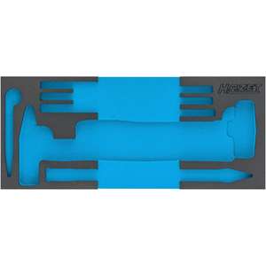 Inserto de espuma blanda de 2 componentes HAZET 163-523L ∙ L x An: 392 mm x 172 mm - Product Image 1