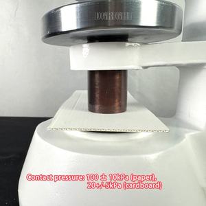 0.01 मिमी बटन नियंत्रण उपकरण कागज मोटाई परीक्षक कार्डबोर्ड मोटाई गेज - Product Image 3