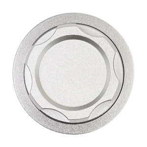 Bouchon de remplissage d'huile en aluminium, couvercle de réservoir de carburant intégré à 12 trous, joint d'étanchéité pour modification de voiture - Product Image 2
