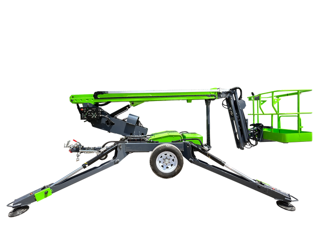 NOBLELIFT New Aerial Work Platform T08/T10/T12 Chaowei Lead-acid Battery China-Made Building Exterior Wall Construction