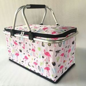 Cesto da Picnic per Bambini con Giocattoli, Cesti Grandi in <span class=keywords><strong>Vimini</strong></span> Pieghevoli, Cesti in Rattan e Tela Economici con Coperchio - Product Image 2