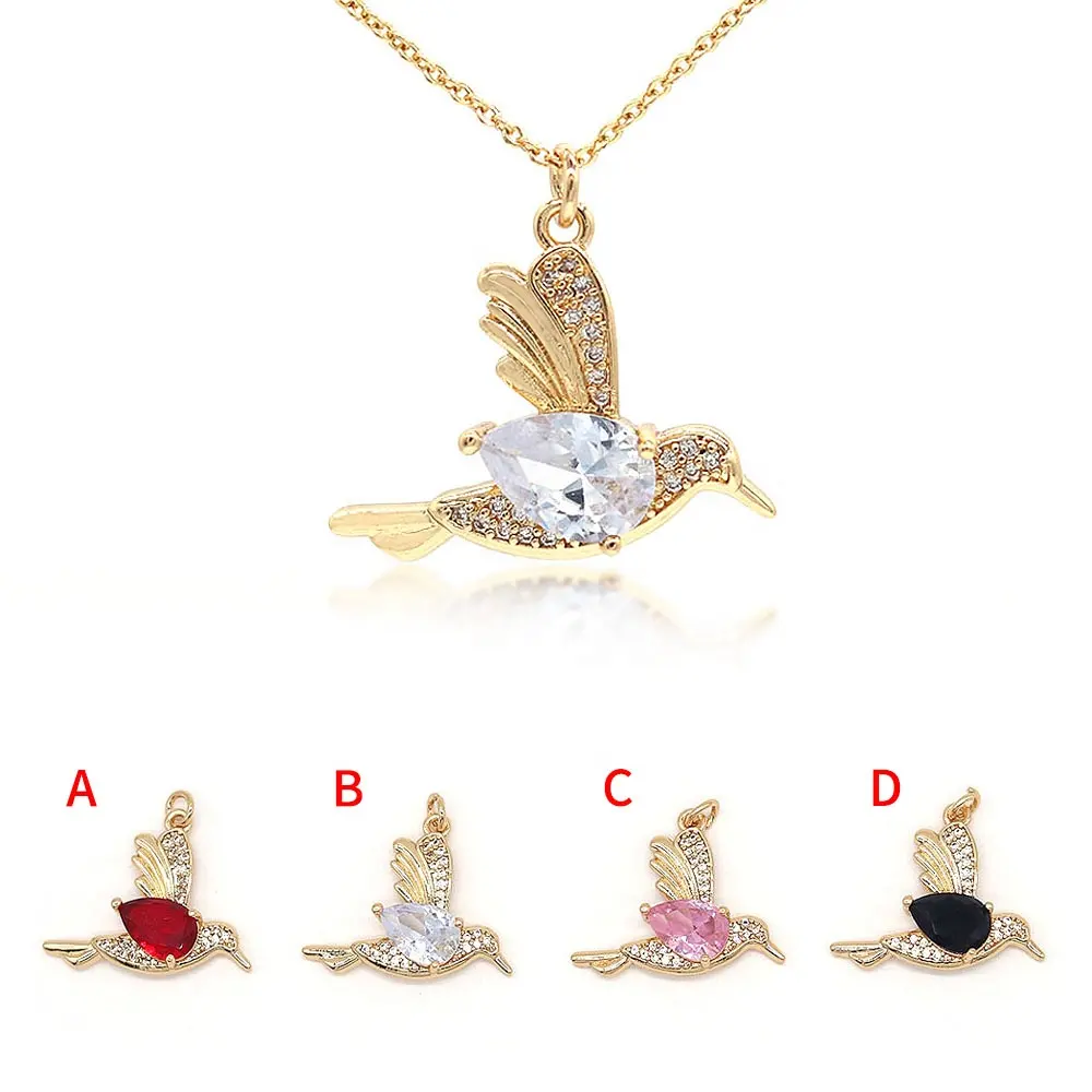 Kalung hewan burung fashion kalung perhiasan untuk wanita lucu hewan gelang pesona untuk diy Perhiasan
