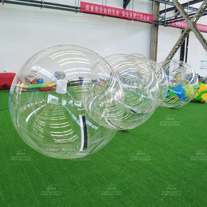 Bola de agua inflable comercial de TPU de 2 m, lista para enviar desde almacén en EE. UU., bola burbuja humana Zorb, sin plomo, impermeable y resistente al desgaste. - Product Image 4