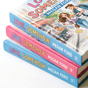 Impresión de Libros de Tapa Dura Personalizados, Novela Love Somehow de <span class=keywords><strong>Megan</strong></span> Ford, Encuadernación Cosida, Laminación Mate, Servicio de Impresión a Color - Product Image 5