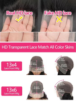 Pelucas de Cabello Humano Original Deep Wave 13x6 HD Lace Front Pre-Plucked, Pelucas Frontales Rizadas 13x4 para Mujeres Negras