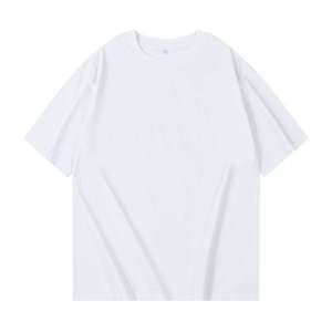 T-shirt da Uomo Pesante Oversize di Alta Qualità da 320g/m² a Maniche Corte in Cotone Tinta Unita di Tendenza per il Tempo Libero e lo <span class=keywords><strong>Streetwear</strong></span> - Product Image 2