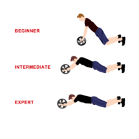 Rouleau d'exercice AB Wheel Roller, équipement de fitness, entraîneur musculaire AB Wheel Roller
